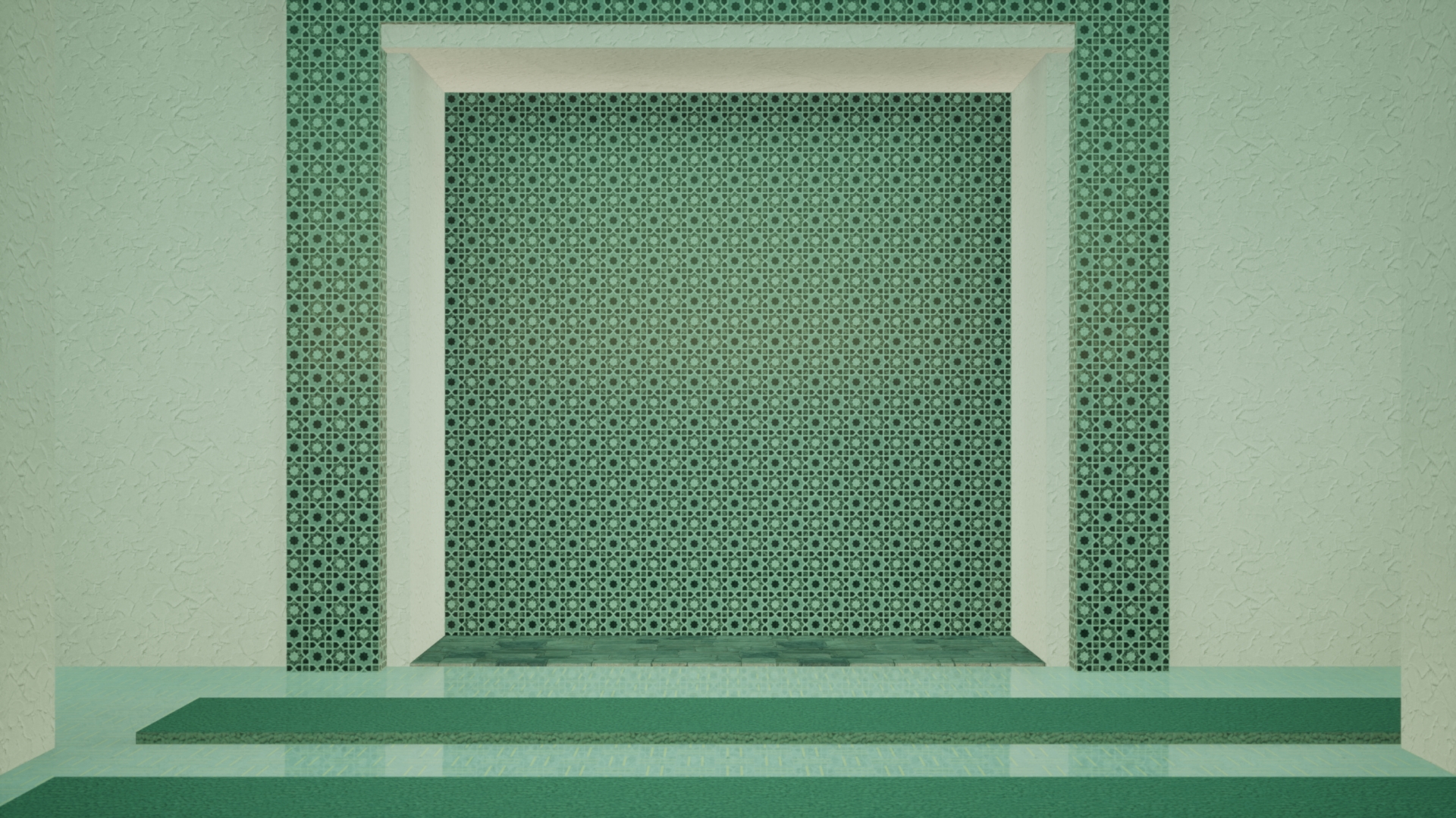 Le mihrab de la mosquee